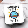 Personalised Mug 'World's Best Wife', thumbnail 3 of 3