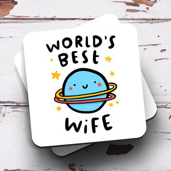 Personalised Mug 'World's Best Wife', 3 of 3