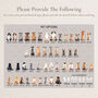 Personalised Couple And Pets Print With Watercolour Illustration And Quote, thumbnail 10 of 10