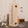 Personalised Wooden Bottle Gift Box, thumbnail 1 of 8
