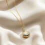 Petite 9ct Gold Shell Locket Necklace, thumbnail 1 of 5