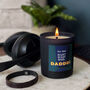 Personalised Hey Dad Candle: Gift For Dad, thumbnail 1 of 2