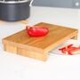 Personalised Solid Oak Raised Chopping Board, thumbnail 10 of 10