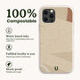 Neutral Abstract Eco Phone Case, thumbnail 3 of 5
