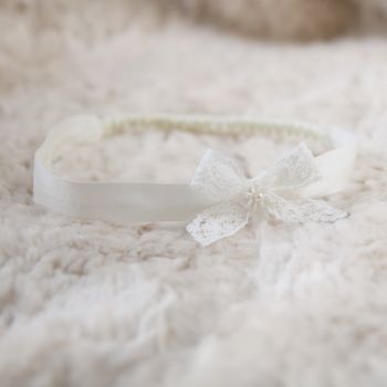Headband With Lace Bow, 7 of 7