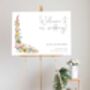 Wildflower Welcome Sign Board, thumbnail 4 of 4