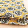 Set Of Two Placemats, Block Print, Handmade In India, thumbnail 4 of 6