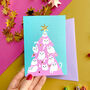 Christmas Kitties Gold Foiled Card, thumbnail 4 of 6