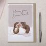 Cute Traditional Mice In Love Valentine Card, thumbnail 1 of 2