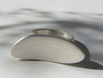 Silver Oval Ring, 3 of 4
