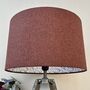 Rowan Red Tweed William Morris Willow Bough Lampshade, thumbnail 3 of 8