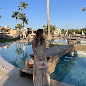 Personalised Mini Straw Basket Bags, 7 of 8