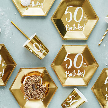 50th Milestone Birthday Party Set For 12 Guests, 3 of 11