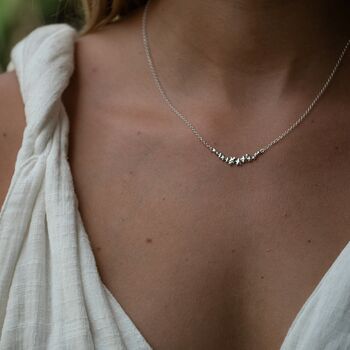 Star Cluster Necklace, Sterling Silver Or Gold Plated, 3 of 9