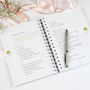 Personalised Wedding Planner Handbook, thumbnail 2 of 11