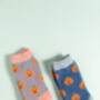 Halloween Pumpkin Bamboo Socks, thumbnail 6 of 7