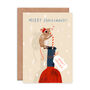 Pack Of Eight Mouse Christmas Cards, thumbnail 6 of 8
