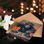 Retro Dj Chimp Sunglasses Ape Decks For Him Birthday Card, thumbnail 4 of 5