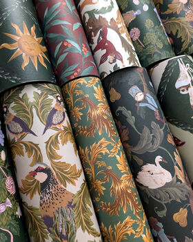 Mixed Christmas Wrapping Paper Bundle, 2 of 12