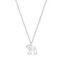 Personalised English Bulldog Sterling Silver Necklace, thumbnail 1 of 9