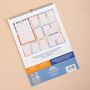 2027 A3 Family Wall Calendar | Coastal Stripe, thumbnail 5 of 7