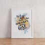 Travel 'Not All Those Who Wander Are Lost' Print, thumbnail 1 of 4