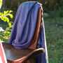 Linen Throw With Frill, thumbnail 2 of 10