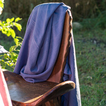 Linen Throw With Frill, 2 of 10