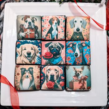 Dog Lover Valentine's Day Biscuits Gift Box, 4 of 8