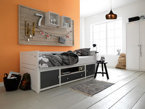Kids Cabin Bed With Storage By Cuckooland Notonthehighstreet