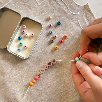 Personalised Teacher Friendship Bracelet, 5 of 12