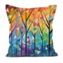 Forest Of Colour Hand Made Poly Linen Cushions, thumbnail 7 of 8