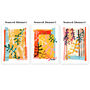 Abstract Seaweed Prints Set Of Three, thumbnail 6 of 10