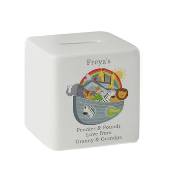 Personalised Noahs Ark Money Box, 7 of 7