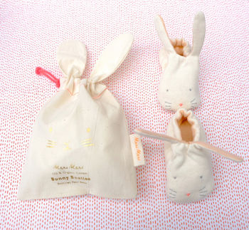Bunny Baby Bootees, 4 of 8