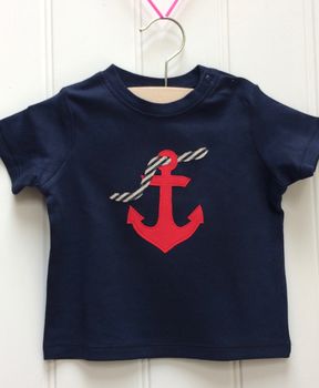 Baby Anchor T Shirt, 3 of 3