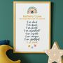 First Day Of School Gift / Nursery Affirmations Print, thumbnail 1 of 7