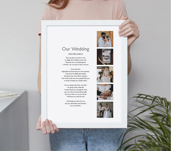 Personalised Use Your Own Photo And Poem Print, 10 of 10
