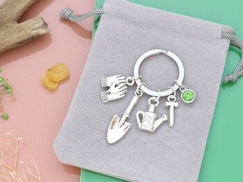 Personalised Gardening Keyring Gifts For Gardener, 9 of 11
