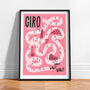Set Of Cycling Grand Tours Posters Tour, Giro, Vuelta, thumbnail 6 of 10