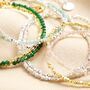 Semi Precious Stone Layered Beaded Bracelet, thumbnail 1 of 12
