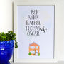 Personalised Family Home Art Print, thumbnail 7 of 10