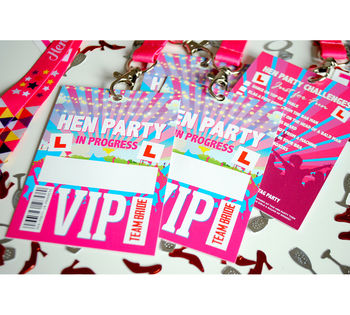 Hen Party Vip Lanyards, 2 of 10