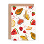 Tutti Fruity Greeting Card, thumbnail 2 of 2