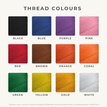 Personalised Embroidered Net Tote Bag, 10 of 10