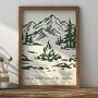 Life Is Better Around The Campfire Camping Print | Outdoor Adventure Poster, thumbnail 2 of 5