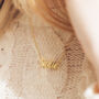 Octavie Personalised Name Necklace Font D, thumbnail 2 of 10