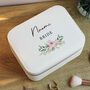 Personalised Wedding Travel Jewellery Box Gift For Bride, Bridesmaid And Mother Of The Bride, thumbnail 6 of 7