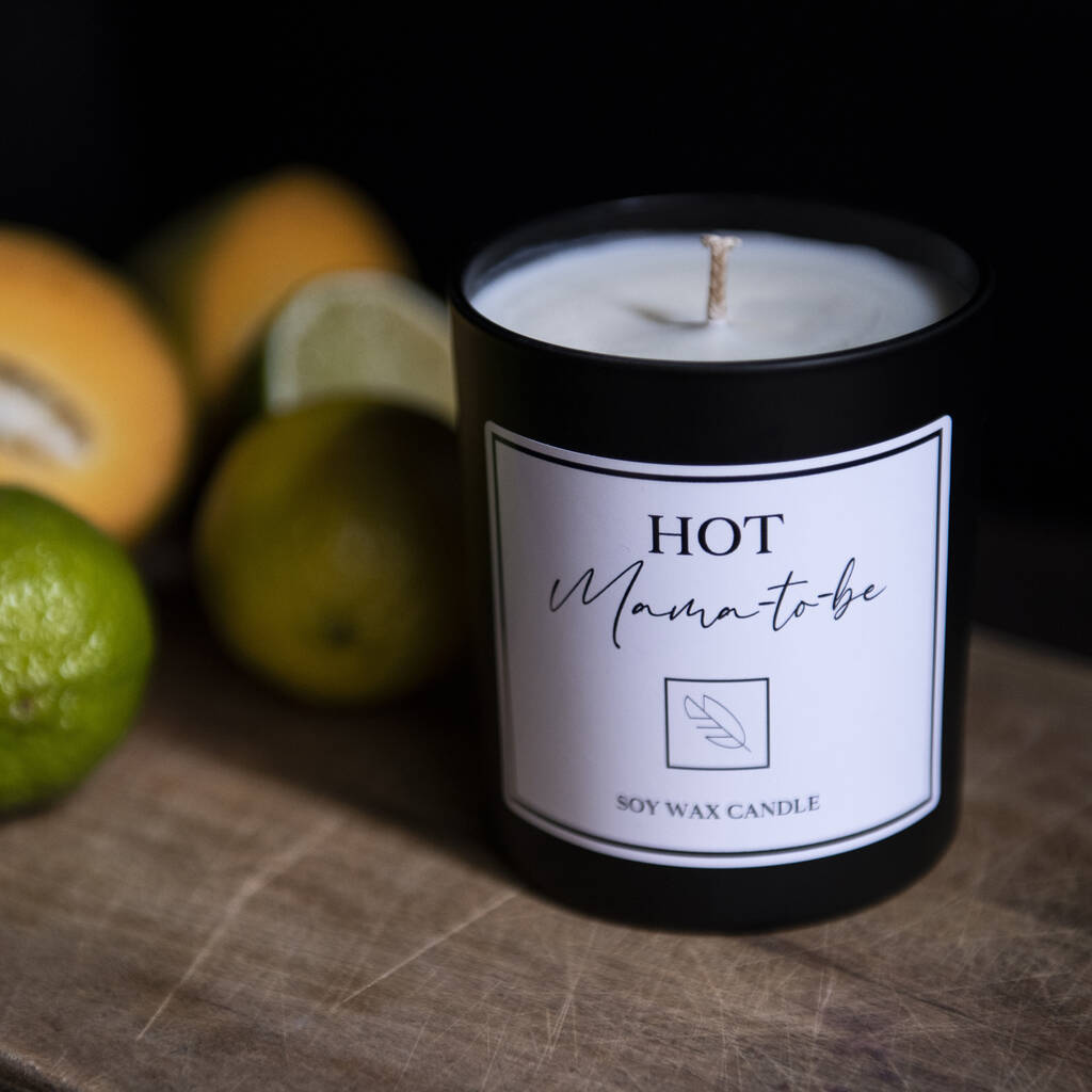 Hot Mama To Be Pregnancy Candle By Otis Green