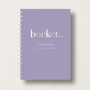 Personalised 'Bucket' List Journal Or Notebook, thumbnail 7 of 11